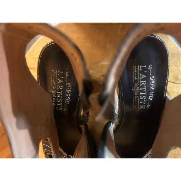 L’ARTISTE SPRING STEP "Alejandra" Sandals Lace Up Sz EU 41US 10.5 - Picture 7 of 10